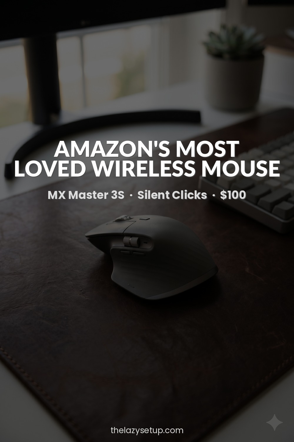 27 Pinterest-Worthy Desk Setup Ideas (That Are Actually Affordable) Best wireless mouse for productivity — Logitech MX Master 3S Amazon