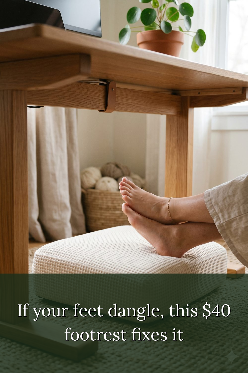 ComfiLife Memory Foam Footrest