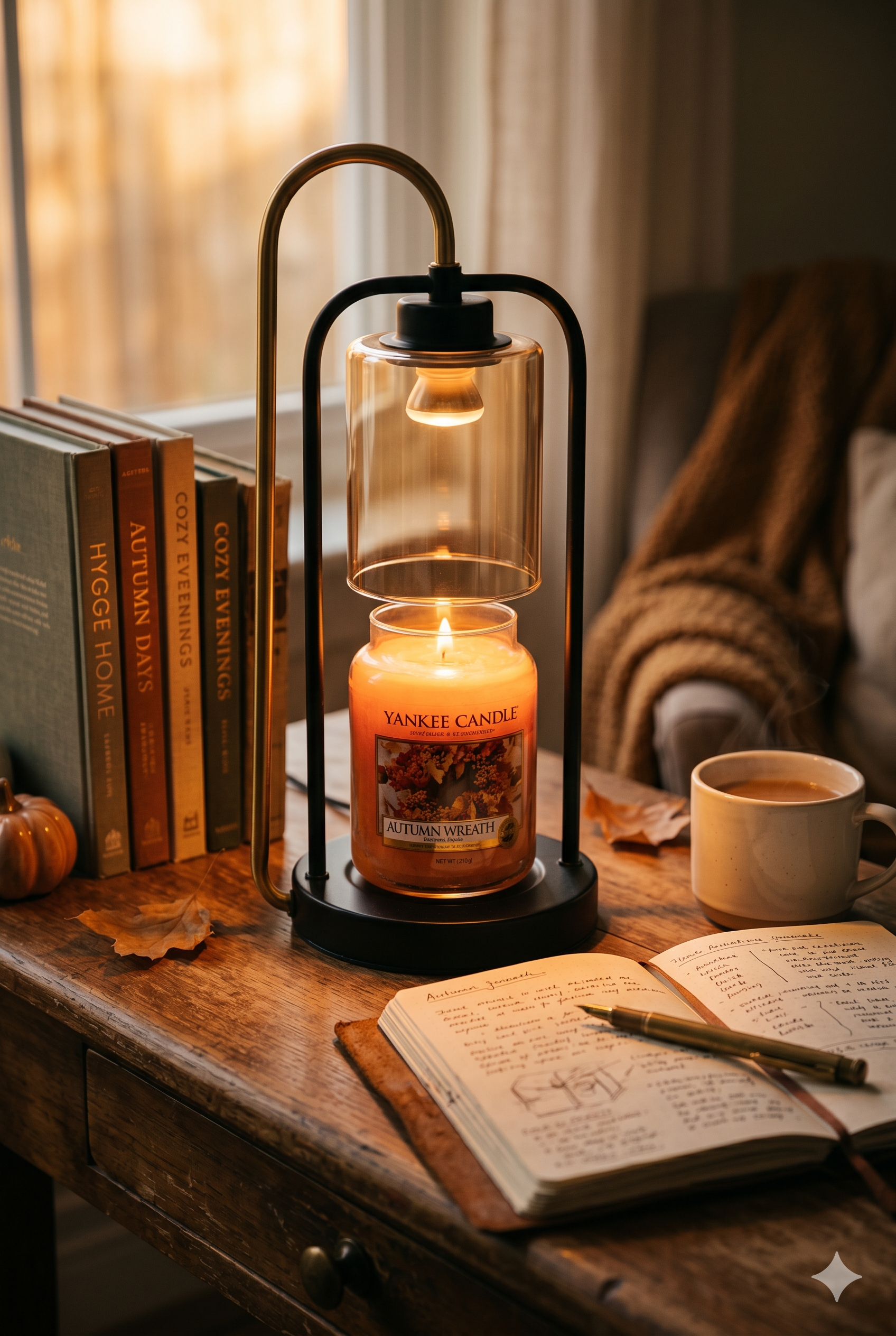 Candle Warmer Lamp with Timer and Dimmer